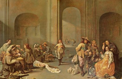 Depositing the spoils by Jacob Duck